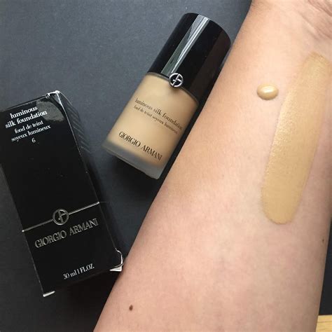 what foundation is similar to giorgio armani luminous silk